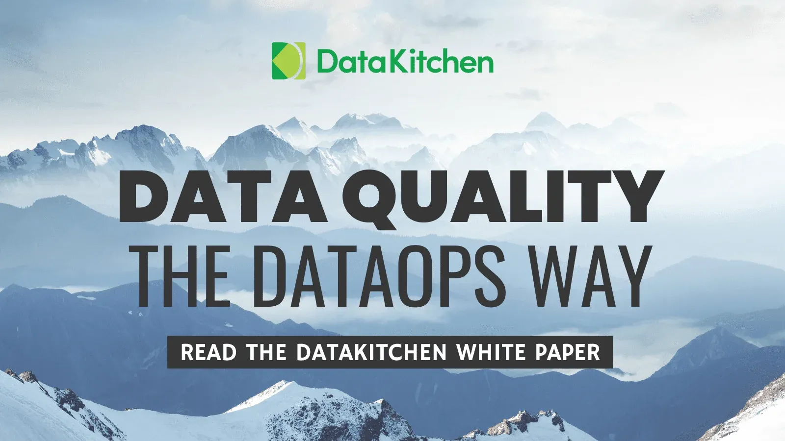 Read White Paper: Data Quality The DataOps Way