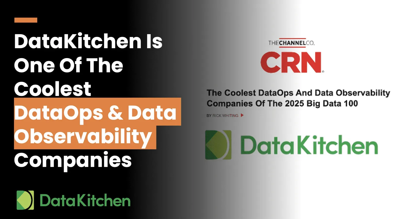 DataKitchen Is One Of The Coolest DataOps & Data Observability Companies of 2025