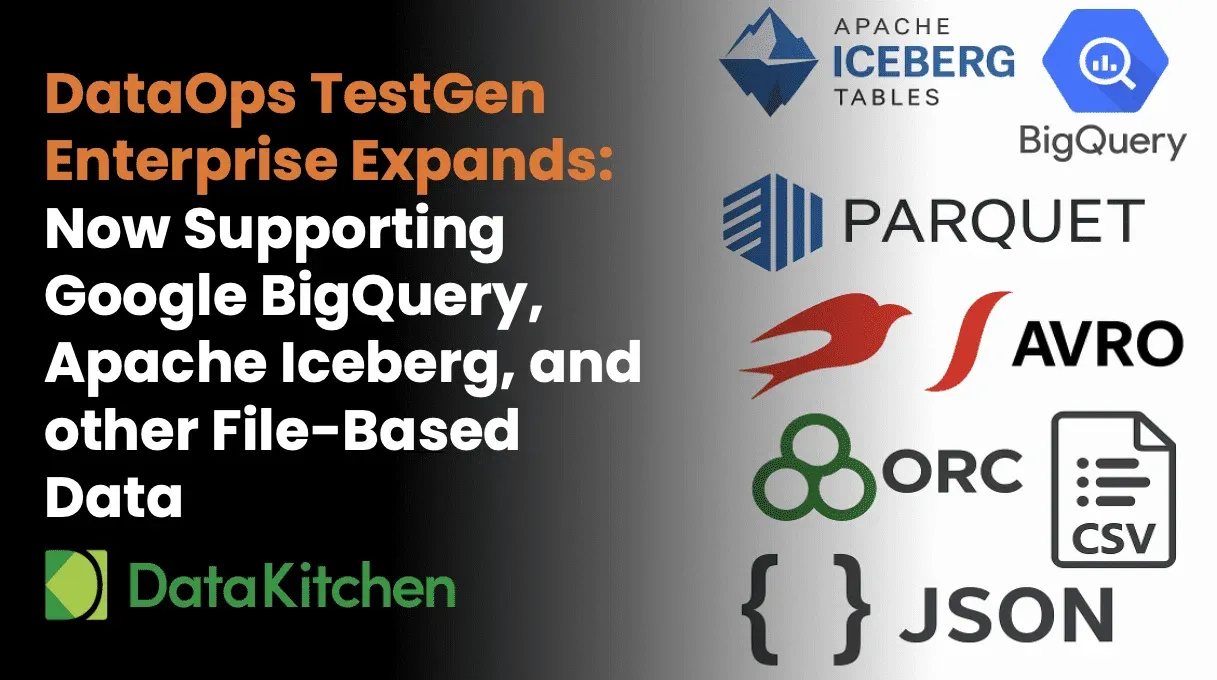 DataOps Data Quality TestGen Expands: Now Supporting BigQuery and Apache Iceberg