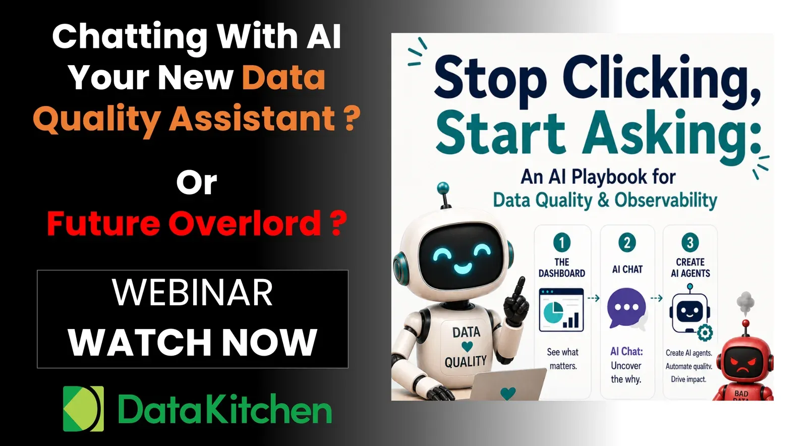 Webinar: Stop Clicking, Start Asking — The AI Playbook For Data Quality
