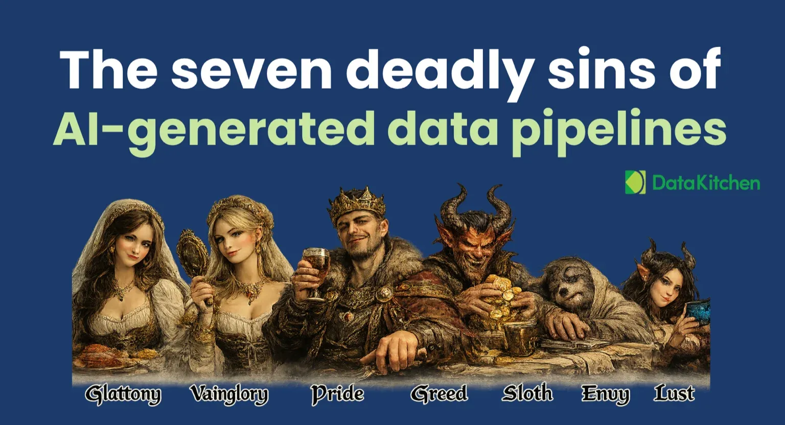 The Seven Deadly Sins of AI-Generated Data Pipelines