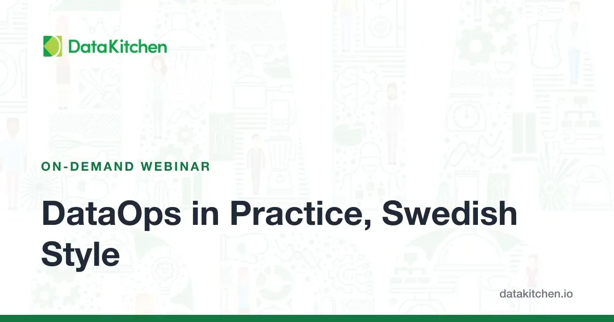 DataOps in Practice, Swedish Style