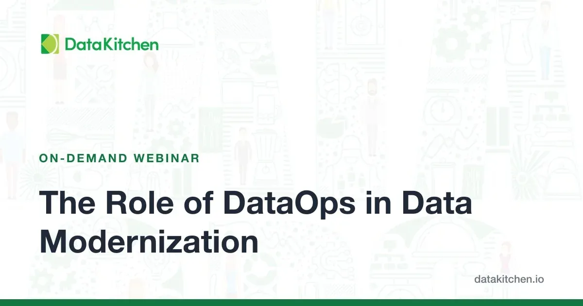 The Role of DataOps in Data Modernization