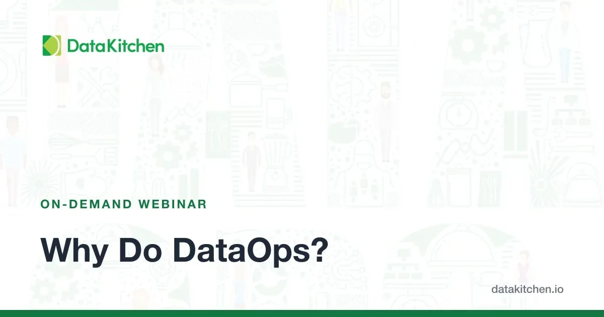 Why Do DataOps?