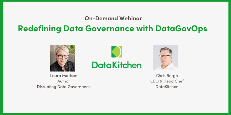 Redefining Data Governance with DataGovOps