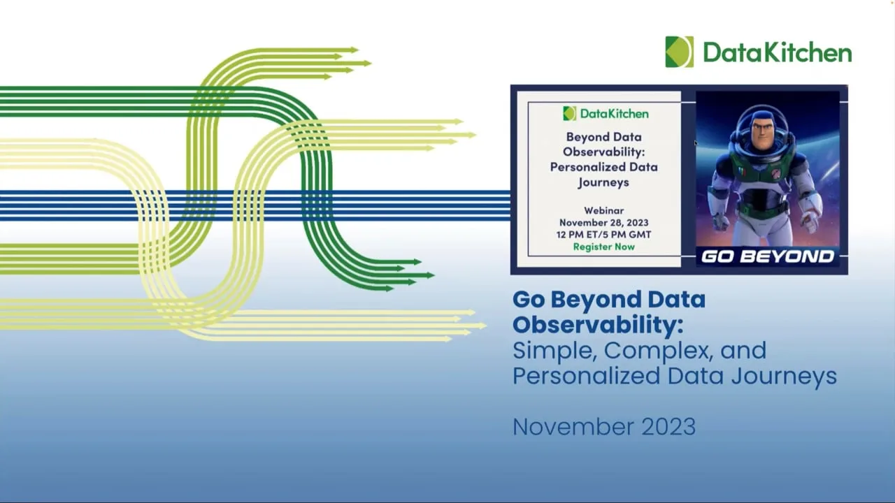 Beyond Data Observability: Simple, Complex, and Personalized Data Journeys