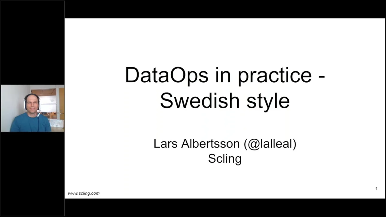 DataOps in Practice, Swedish Style