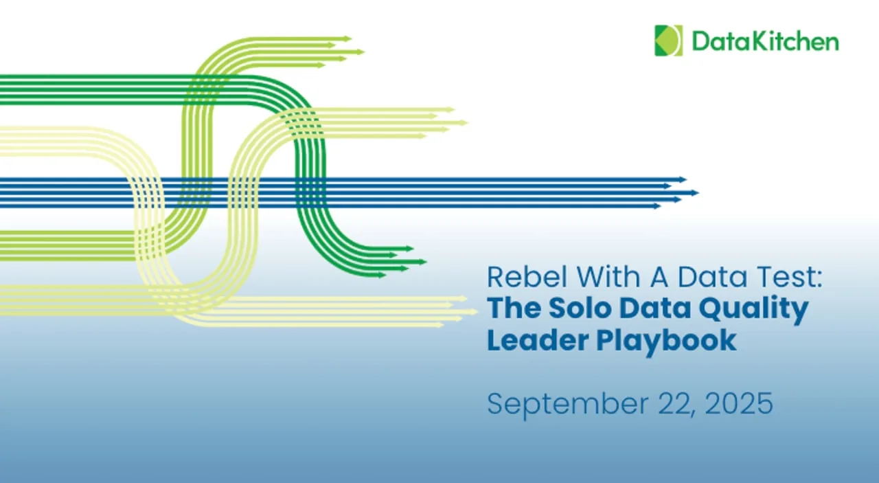Rebel With a Data Test: The Solo Data Quality Playbook
