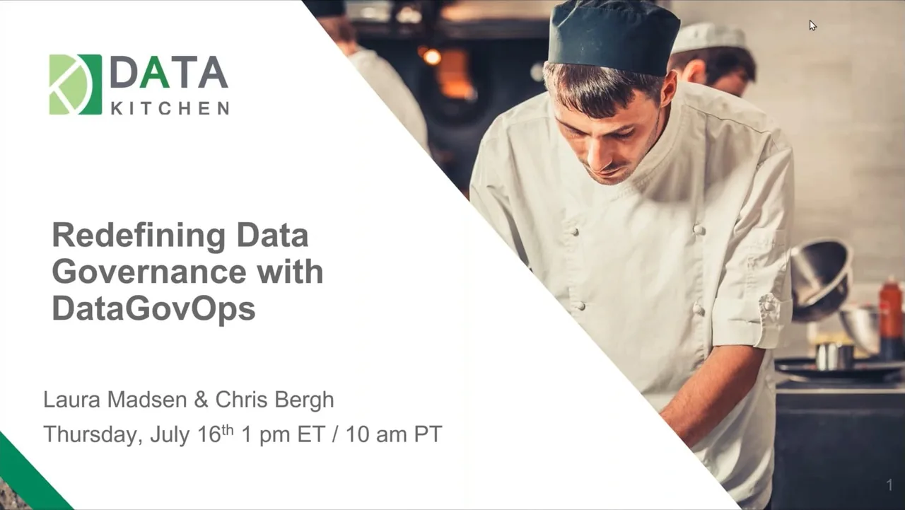Redefining Data Governance with DataGovOps