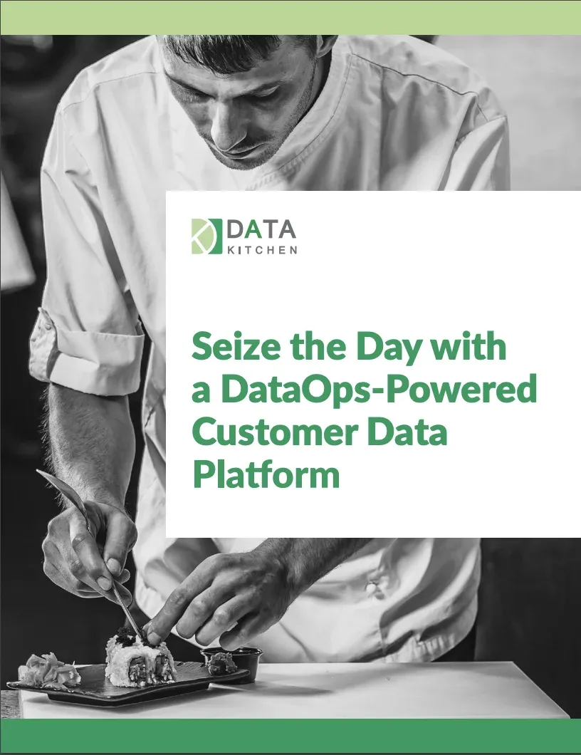 Cover of the Seize the Day with a DataOps-Powered Customer Data Platform white paper