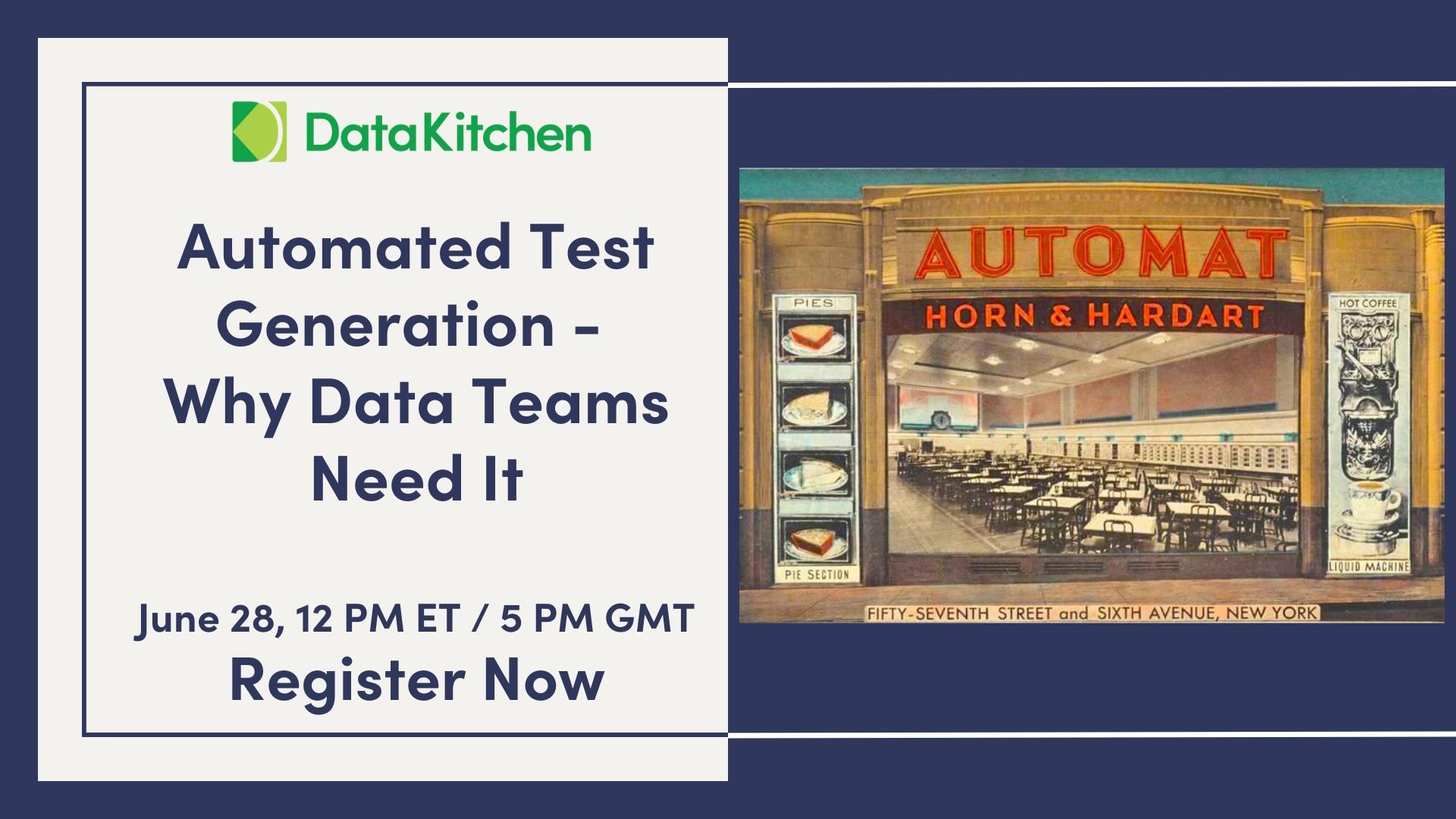 UPCOMING WEBINAR: Automated Test Generation – Why Data Teams Need It