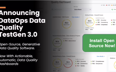 Announcing Open Source DataOps Data Quality TestGen 3.0