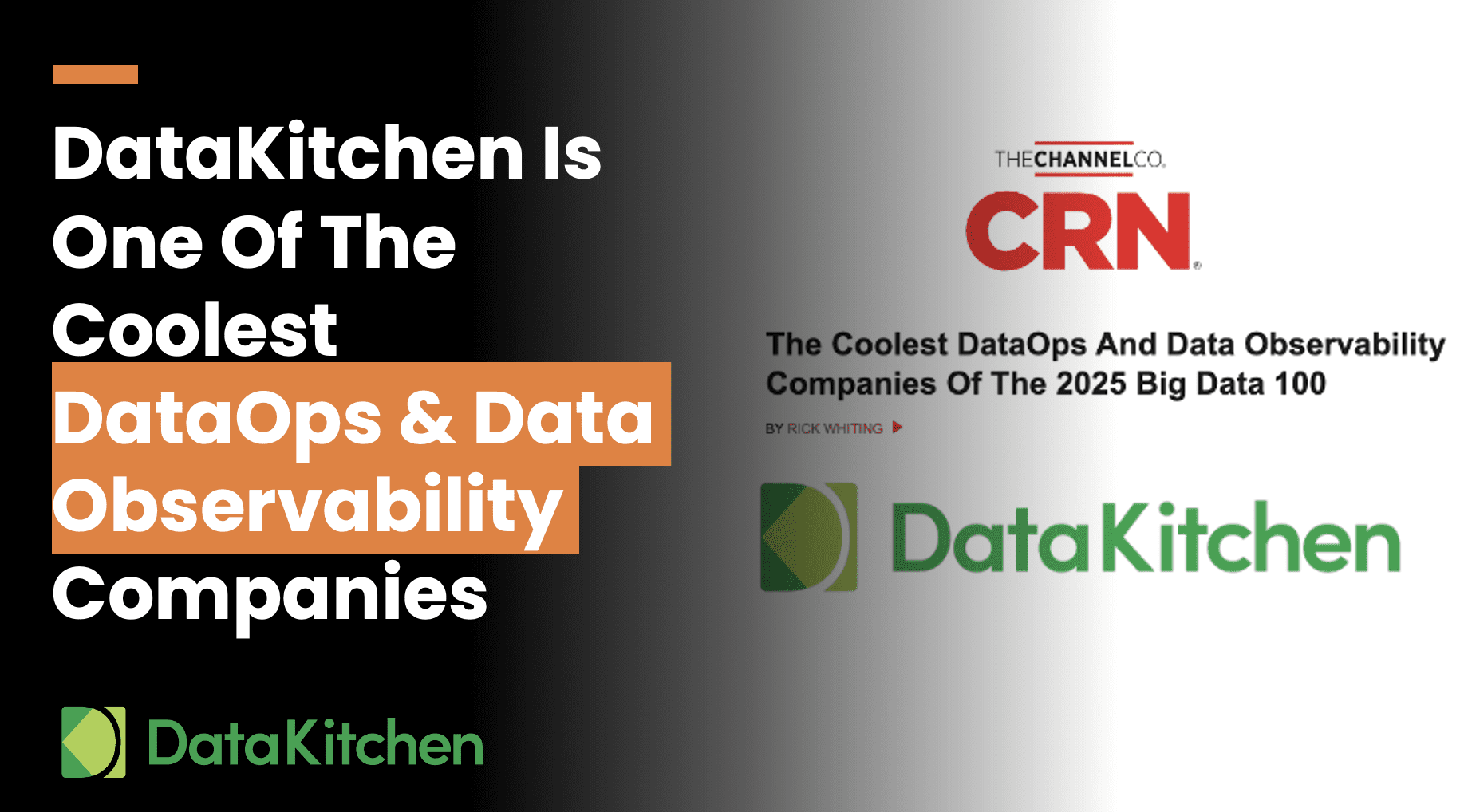 DataKitchen Is One Of The Coolest DataOps & Data Observability ...